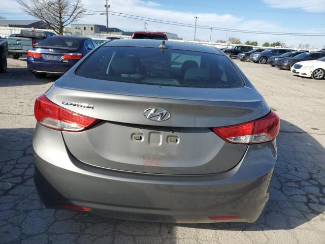 5NPDH4AE7DH323983 - 2013 HYUNDAI ELANTRA GLS SILVER photo 6