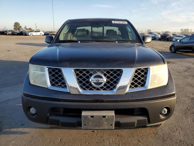 1N6BD06TX6C445655 - 2006 NISSAN FRONTIER KING CAB XE BLACK photo 5