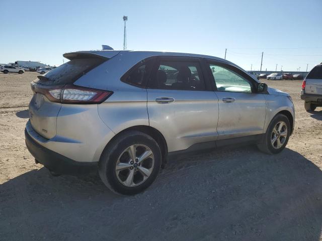 2FMTK3G94FBB45154 - 2015 FORD EDGE SE SILVER photo 3