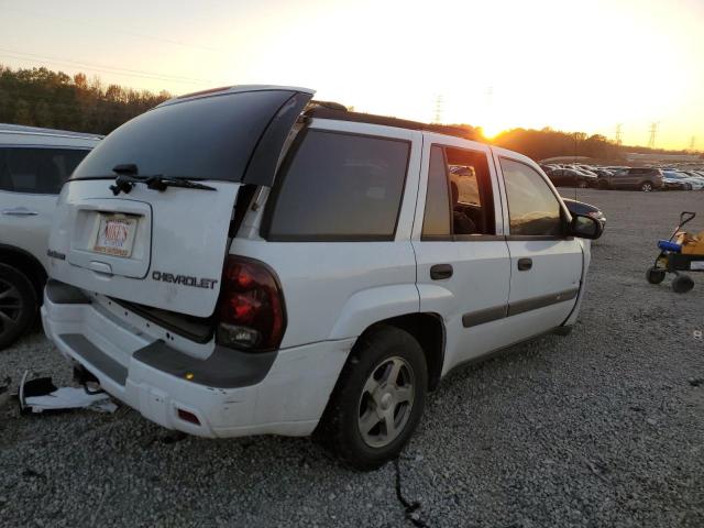 1GNDS13S342426653 - 2004 CHEVROLET TRAILBLAZE LS WHITE photo 3