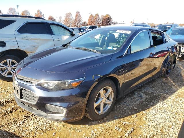 1G1ZB5ST2JF167053 - 2018 CHEVROLET MALIBU LS BLUE photo 1