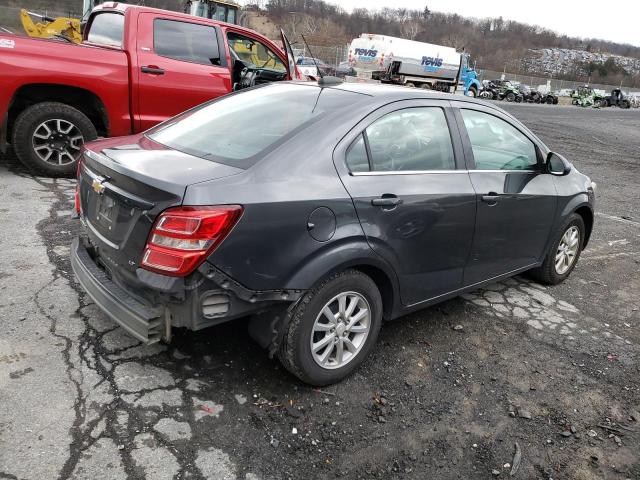 1G1JD5SH2H4121196 - 2017 CHEVROLET SONIC LT GRAY photo 3