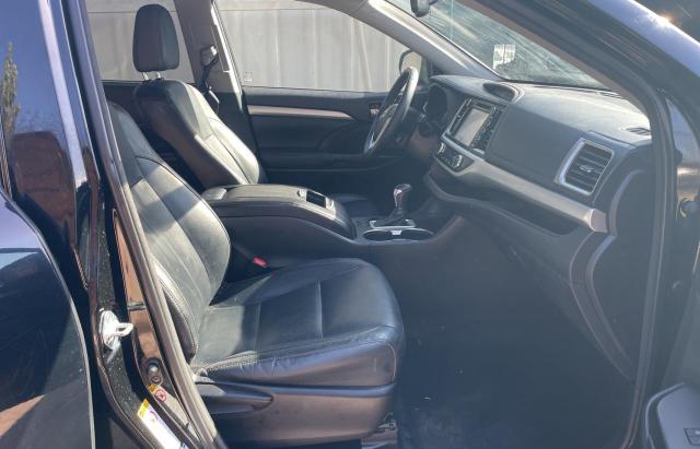 5TDJKRFH9FS208657 - 2015 TOYOTA HIGHLANDER XLE BLACK photo 5