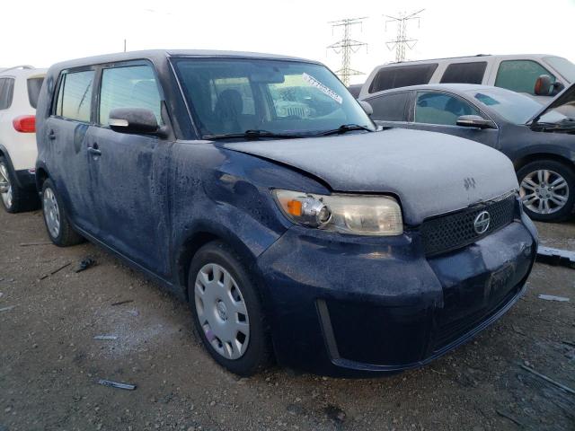 JTLKE50E381037444 - 2008 TOYOTA SCION XB BLUE photo 4