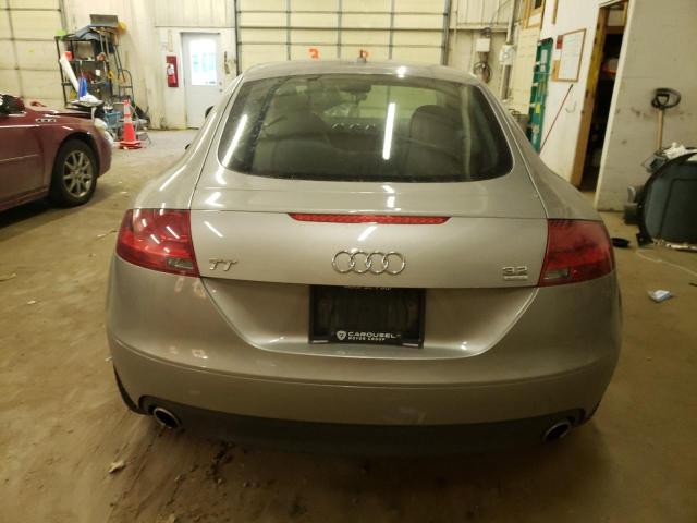 TRUDD38JX81001883 - 2008 AUDI TT 3.2 QUATTRO GRAY photo 6