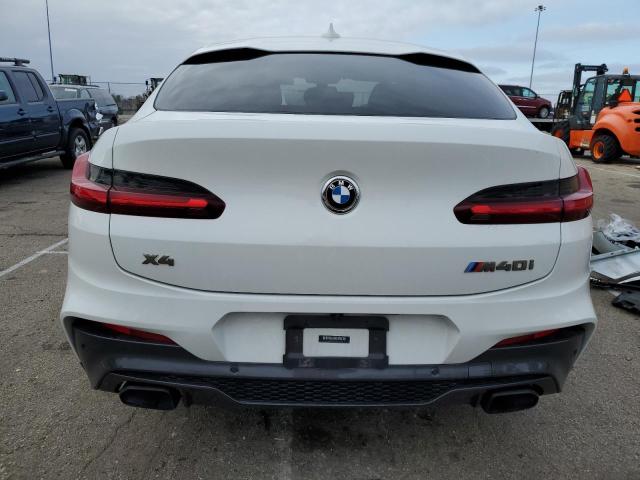5UX2V5C0XM9G46183 - 2021 BMW X4 XDRIVEM40I WHITE photo 6