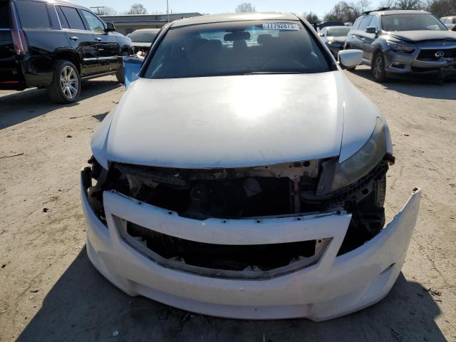 1HGCS12858A023278 - 2008 HONDA ACCORD EXL WHITE photo 5