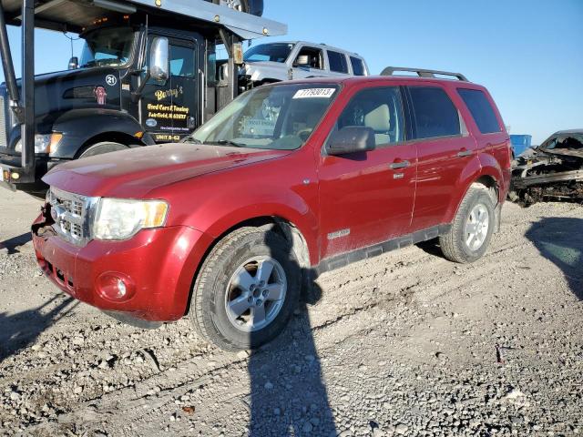 1FMCU93168KD56720 - 2008 FORD ESCAPE XLT RED photo 1