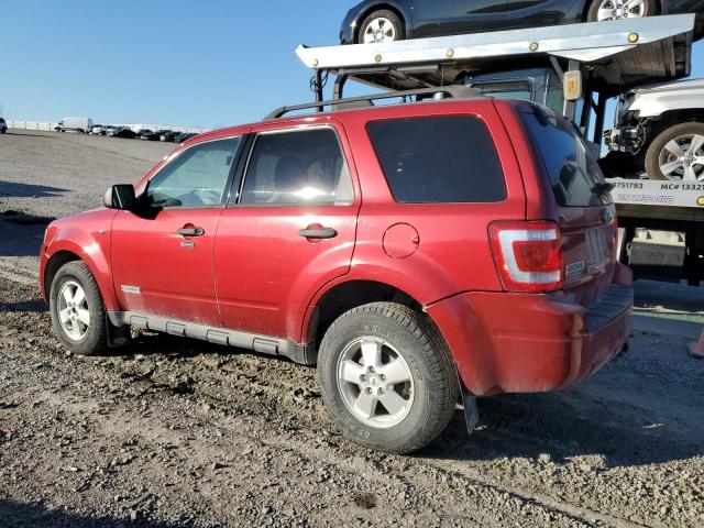1FMCU93168KD56720 - 2008 FORD ESCAPE XLT RED photo 2