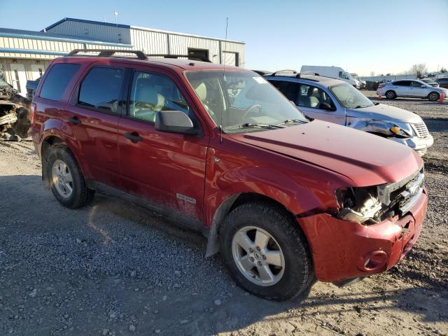 1FMCU93168KD56720 - 2008 FORD ESCAPE XLT RED photo 4