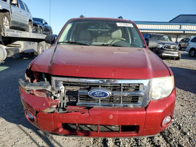 1FMCU93168KD56720 - 2008 FORD ESCAPE XLT RED photo 5