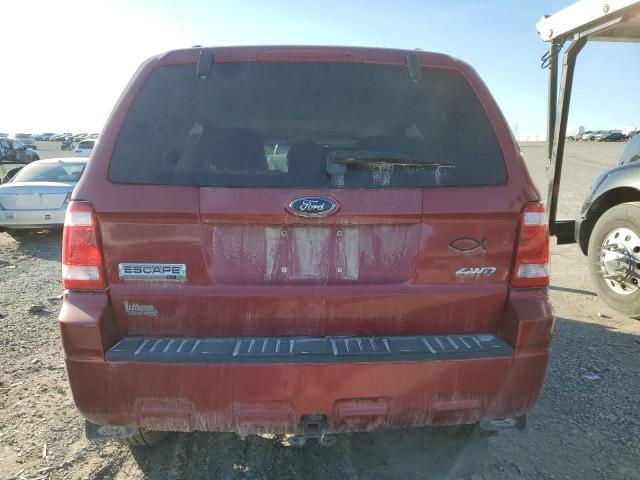 1FMCU93168KD56720 - 2008 FORD ESCAPE XLT RED photo 6