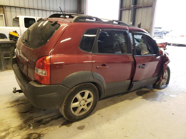 KM8JN12D55U150001 - 2005 HYUNDAI TUCSON GLS BURGUNDY photo 3