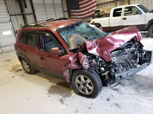 KM8JN12D55U150001 - 2005 HYUNDAI TUCSON GLS BURGUNDY photo 4