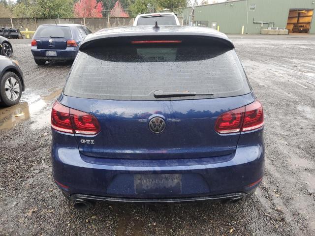 WVWHD7AJ6CW149246 - 2012 VOLKSWAGEN GTI BLUE photo 6