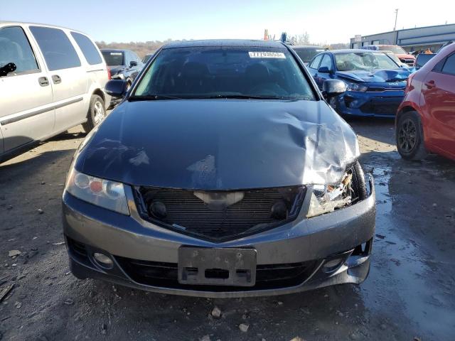 JH4CL96967C005581 - 2007 ACURA TSX CHARCOAL photo 5