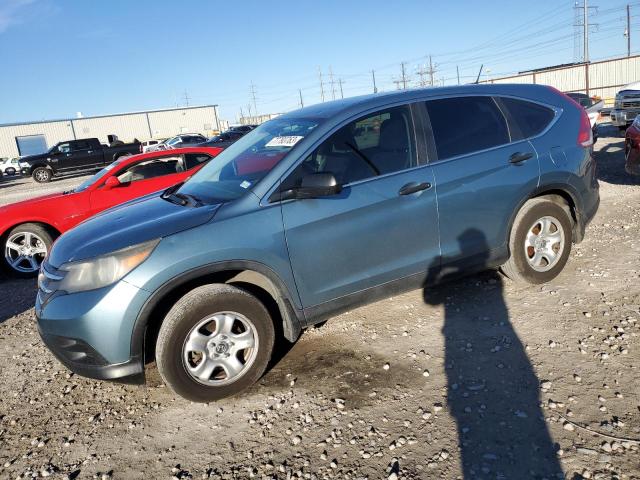 2HKRM3H37EH536756 - 2014 HONDA CR-V LX TEAL photo 1