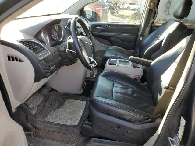 2C4RC1CG9CR175712 - 2012 CHRYSLER TOWN & COU TOURING L BLACK photo 7