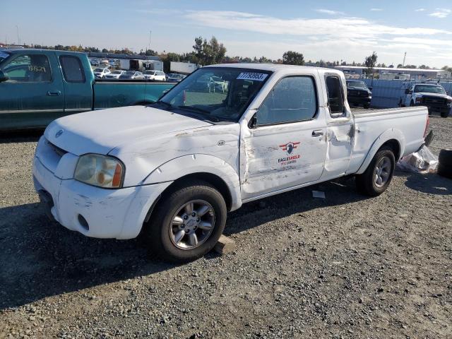1N6DD26T53C427600 - 2003 NISSAN FRONTIER KING CAB XE WHITE photo 1