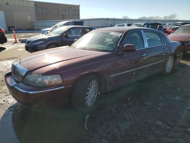 1LNHM83W34Y619135 - 2004 LINCOLN TOWN CAR ULTIMATE MAROON photo 1