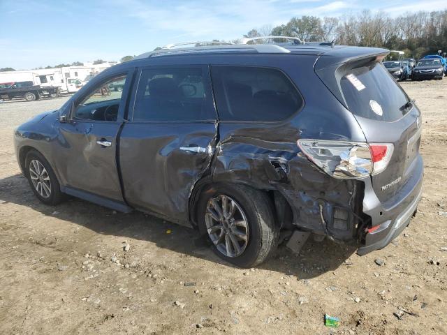 5N1AR2MNXDC668142 - 2013 NISSAN PATHFINDER S ნაცრისფერი ფოტო 2