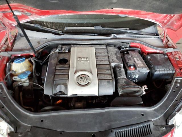WVWFA71FX8V006745 - 2008 VOLKSWAGEN EOS LUX Красный фото 11