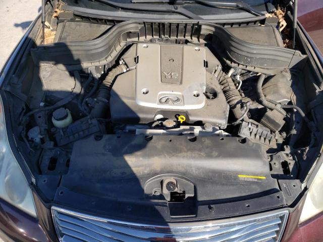 JN1AJ0HRXCM450971 - 2012 INFINITI EX35 BASE Բորդո լուսանկար 12