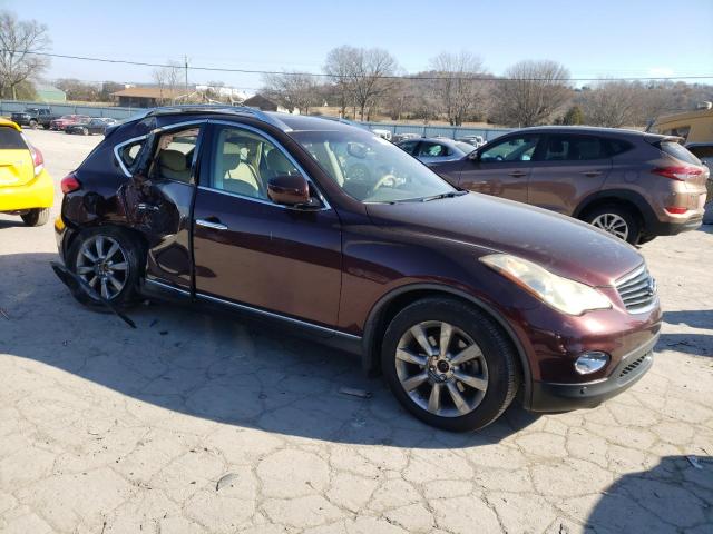 JN1AJ0HRXCM450971 - 2012 INFINITI EX35 BASE Բորդո լուսանկար 4