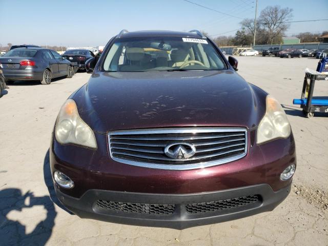 JN1AJ0HRXCM450971 - 2012 INFINITI EX35 BASE Բորդո լուսանկար 5