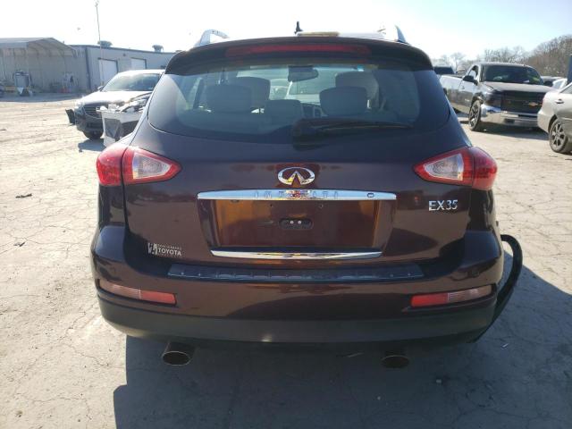 JN1AJ0HRXCM450971 - 2012 INFINITI EX35 BASE Բորդո լուսանկար 6