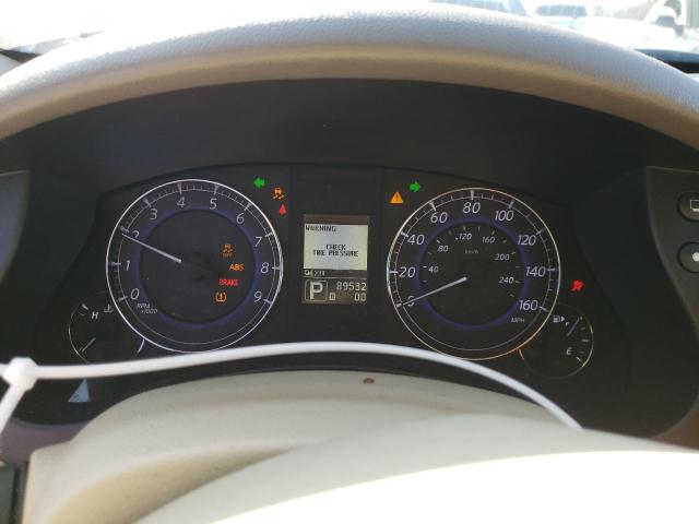 JN1AJ0HRXCM450971 - 2012 INFINITI EX35 BASE Բորդո լուսանկար 9