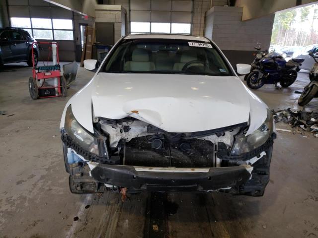 1HGCS1B85BA013941 - 2011 HONDA ACCORD EXL WHITE photo 5