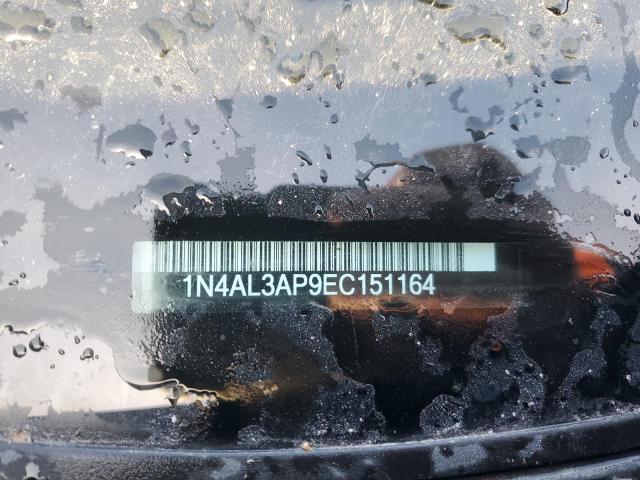 1N4AL3AP9EC151164 - 2014 NISSAN ALTIMA 2.5 BLACK photo 12