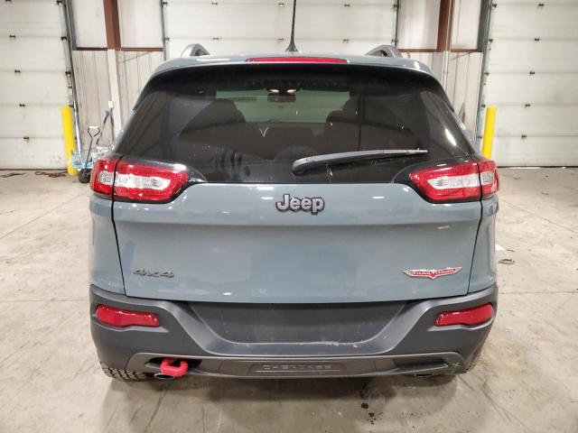 1C4PJMBSXEW277616 - 2014 JEEP CHEROKEE TRAILHAWK TEAL photo 6