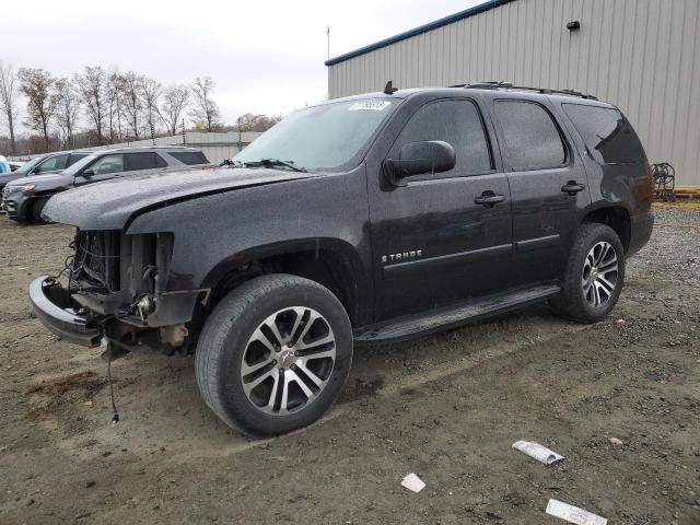 1GNFC13077R423366 - 2007 CHEVROLET TAHOE C1500 BLACK photo 1