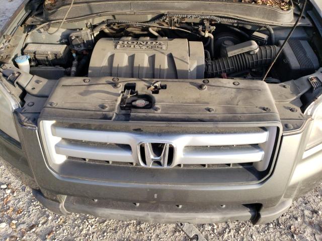 5FNYF28558B028323 - 2008 HONDA PILOT EXL GRAY photo 12