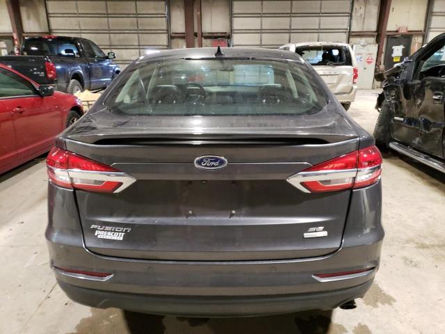 3FA6P0HD8KR164862 - 2019 FORD FUSION SE GRAY photo 6