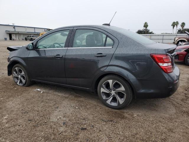 1G1JF5SB6K4122431 - 2019 CHEVROLET SONIC PREMIER GRAY photo 2