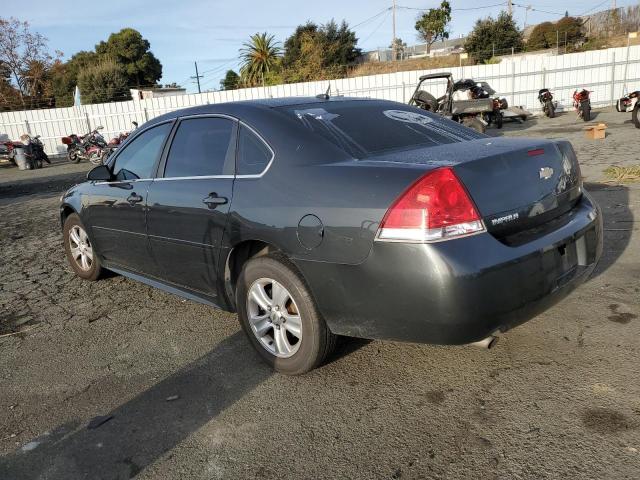 2G1WF5E31D1191911 - 2013 CHEVROLET IMPALA LS CHARCOAL photo 2