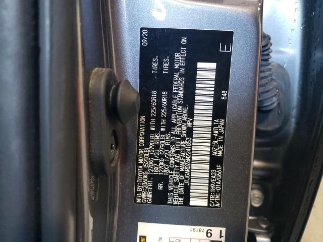 JTJGARDZ6M2241853 - 2021 LEXUS NX 300 BASE 灰色 照片 14