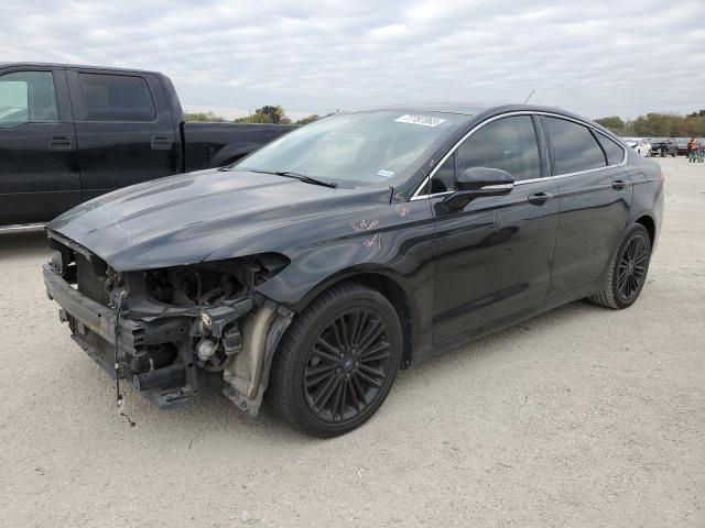 3FA6P0HR7DR378630 - 2013 FORD FUSION SE BLACK photo 1