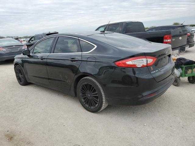 3FA6P0HR7DR378630 - 2013 FORD FUSION SE BLACK photo 2