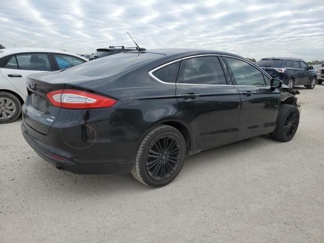 3FA6P0HR7DR378630 - 2013 FORD FUSION SE BLACK photo 3