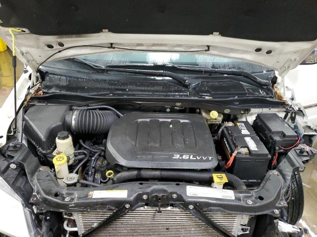 2C4RC1CG8CR270911 - 2012 CHRYSLER TOWN & COU TOURING L WHITE photo 11