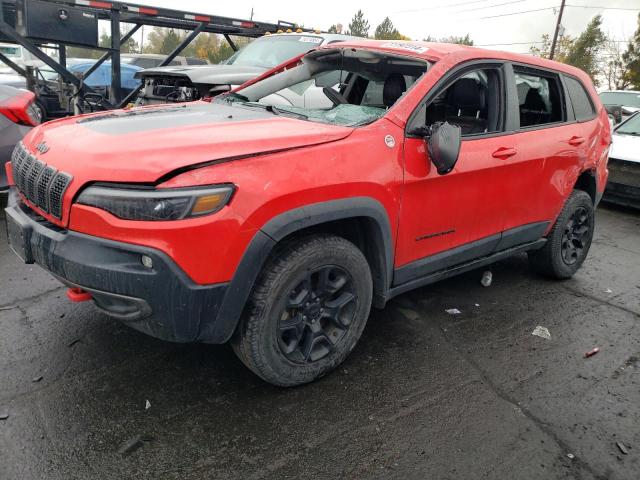 1C4PJMBX4KD310032 - 2019 JEEP CHEROKEE TRAILHAWK წითელი ფოტო 1