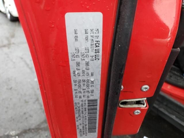 1C4PJMBX4KD310032 - 2019 JEEP CHEROKEE TRAILHAWK წითელი ფოტო 14