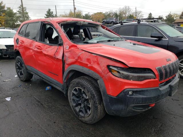 1C4PJMBX4KD310032 - 2019 JEEP CHEROKEE TRAILHAWK წითელი ფოტო 4