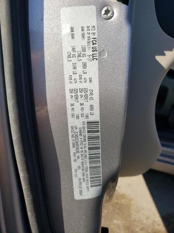 2C4RDGCGXHR766185 - 2017 DODGE GRAND CARA SXT SILVER photo 13