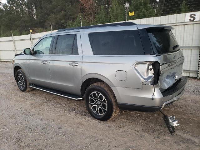 1FMJK1HT6NEA38518 - 2022 FORD EXPEDITION MAX XLT SILVER photo 2