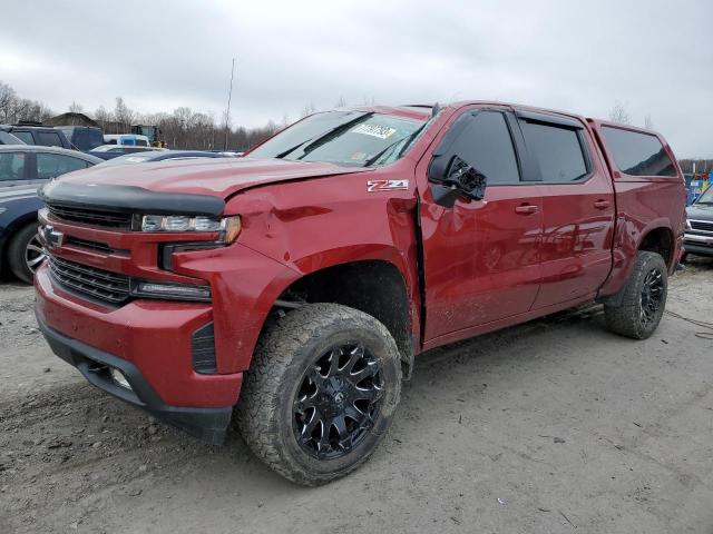 1GCUYEED8MZ229188 - 2021 CHEVROLET SILVERADO K1500 RST BURGUNDY photo 1